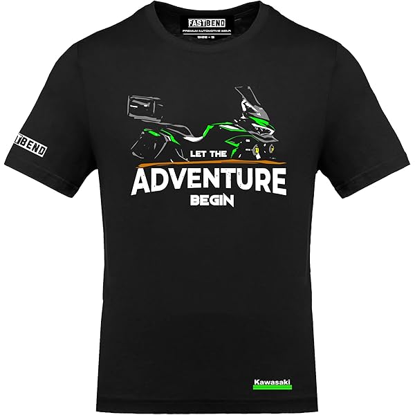 Buy Fastb Kawa ZX Half Sleeve Tshirt (Small) Black at Amazon.in Buy Fastb Kawa ZX Half Sleeve Tshirt (Small) Black at Amazon.in